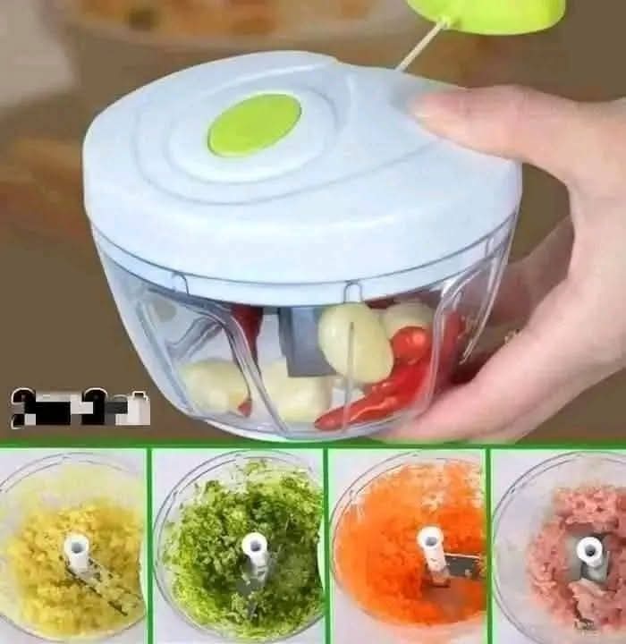 Hand Chopper Blender - Manual Vegetable Cutter