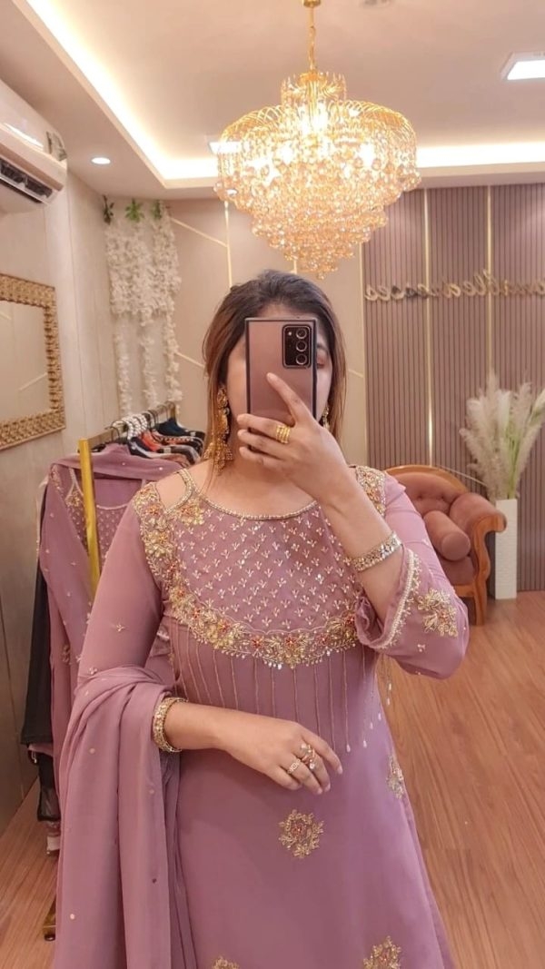 MB Karchupi Onion 3 Piece Dress Set With Inner