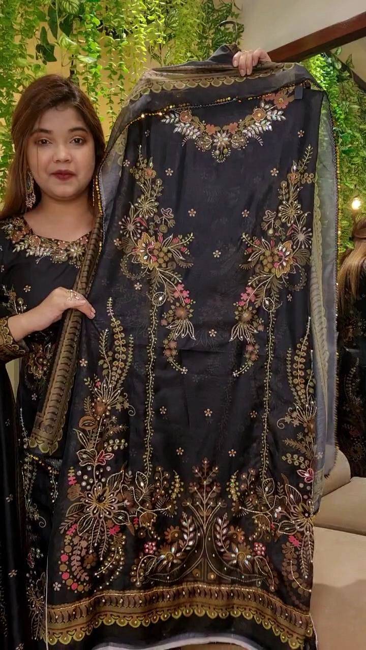 Premium Unstitched Salwar Kameez